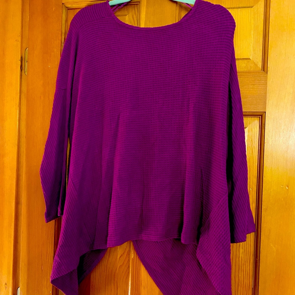 1 State Berry Open Back Top